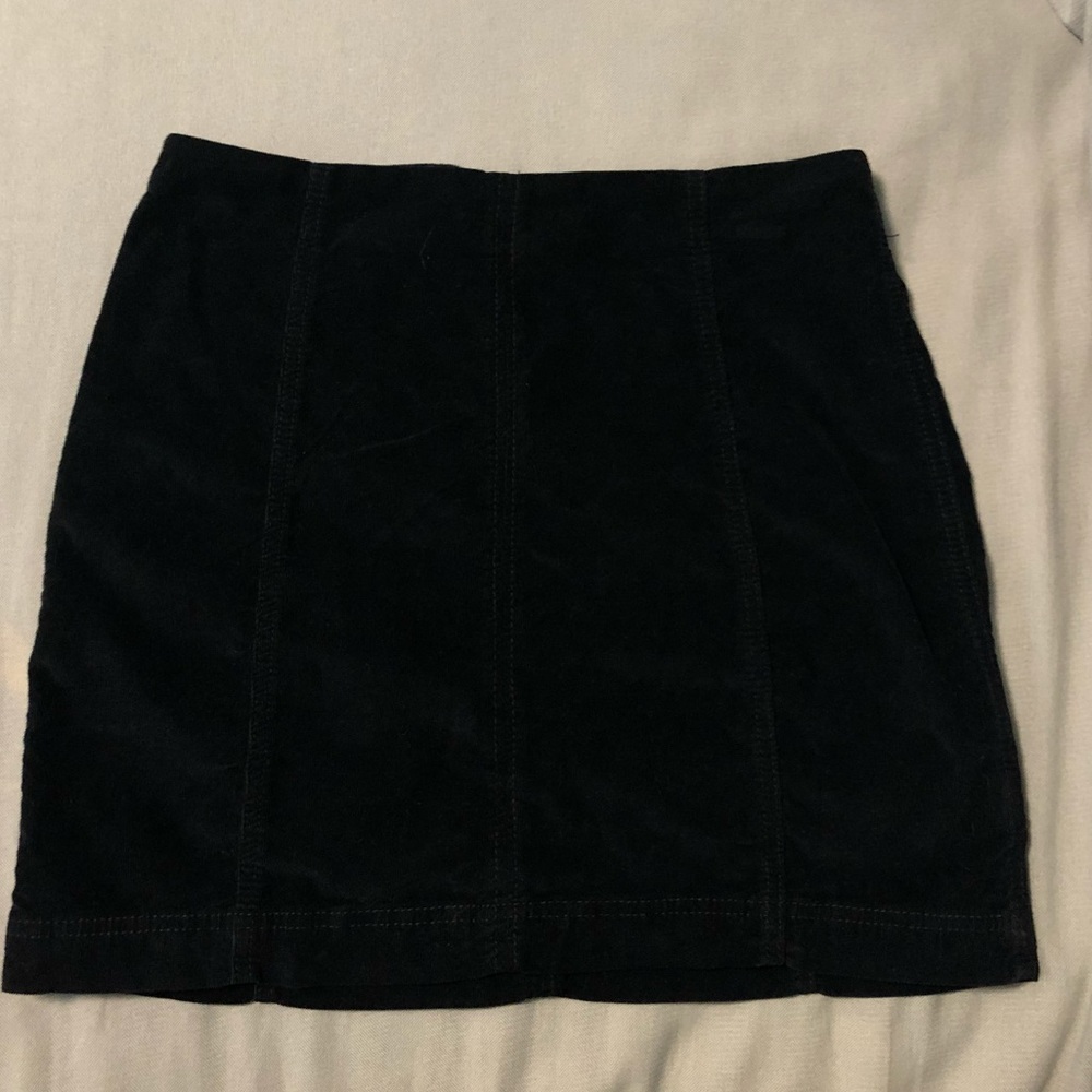 Free People corduroy skirt